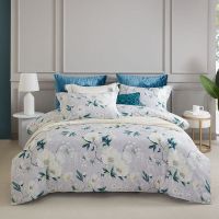 梦洁家纺精梳棉印花四件套:杏花微雨 200*230cm