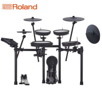 罗兰(Roland)电子鼓 TD-17KV2成人儿童练习 专业演奏便携电架子鼓套 17KV2五鼓四镲+礼包+原装耳机