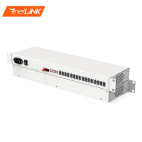 netLINK 电话光端机16路 PCM电话语音光端机 电话转光纤延长器 FC接口 一对 HTB-16P