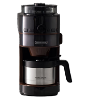 摩飞(Morphyrichards)MR1103咖啡机全自动磨豆家用咖啡机不锈钢保温两用