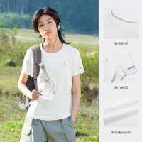 骆驼 女短袖圆领速干T恤A23BAVV053