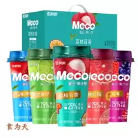 香飘飘&Meco蜜谷果汁茶400ml*15杯混合装整箱