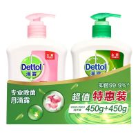 滴露 抑菌洗手液 滋润倍护450g+经典松木450g 1组