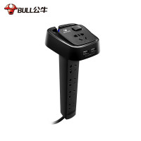 公牛(BULL)GN-U2050 桌面插座 桌边插排 2孔双USB 1.8米