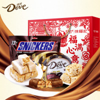 德芙 巧克力礼盒 休闲零食糖果节日送礼 福满心意1028g