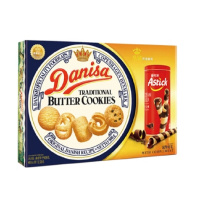 皇冠(danisa)丹麦曲奇饼干礼盒908g
