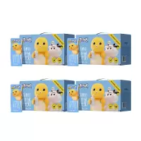 认养一头牛A2β酪蛋白200ml*10盒*4提儿童奶奶龙联名款加赠200ml*10盒纯奶一箱