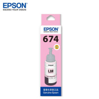 爱普生T674LM墨水 适用L801/L805/L810/L850/L1800 T6746淡红色 5400页/支