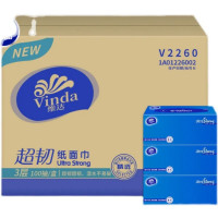 维达(Vinda) 维达盒装纸巾 V2260硬盒装抽纸三层100抽*36盒