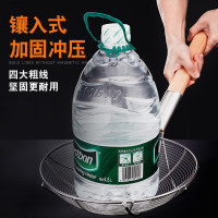 百畅不锈钢笊篱漏勺/ZL01 201不锈钢 30cm线厘