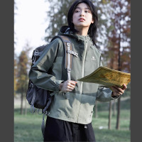 骆驼(CAMEL) 女单层冲锋衣A23BATR087