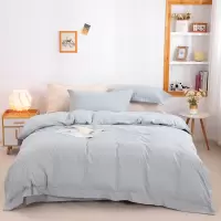 無印良品(MUJI)水洗棉磨毛四件套-挪威森林MUJI-TJ23-88 1.5/1.8m床适用