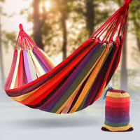 尚烤佳(Suncojia)吊床 彩虹吊床 宿舍吊床 露营秋千 双人吊床 2米*1.5米