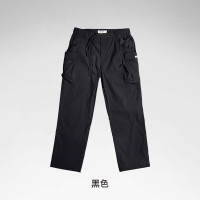 挪客Naturehike多口袋机能长裤户外登山防晒防水休闲裤 黑色 XXL CNH23KZ013