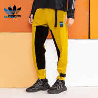 阿迪达斯 (adidas)新款三叶草工装裤男裤春季跑步训练运动裤透气舒适休闲裤