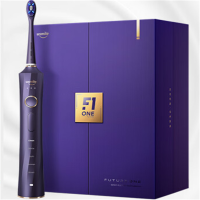 usmile 笑容加电动牙刷 成人款 人工智能 声波电动牙刷 F1星紫