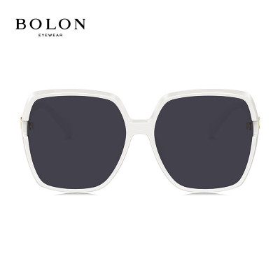 暴龙(BOLON)太阳眼镜新款女士大框杨幂同款大脸显瘦偏光墨镜 BL5075C95