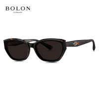 暴龙(BOLON)眼镜24年新品王鹤棣偏光太阳镜男潮流墨镜女BL3159 A22-玳瑁色