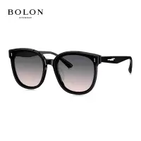 BOLON暴龙眼镜板材太阳镜王俊凯同款偏光男女墨镜BL3117 A13-上灰下粉非偏光