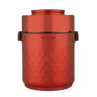 德鲁曼(DELUMEN) 1.5L贝亲保温提锅 DT-15 中国红