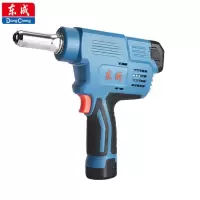 囍诺 东成12V电动铆钉枪充电铆钉枪 自动抽芯铆钉机 DCPM50E 2.0ah*2 双电池