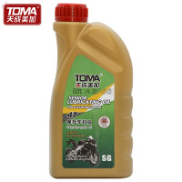 天成美加(TOMA)摩托车机油4T 四冲程发动机摩托车专用保养润滑油650ml