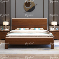 洛诗莲 (RoyceLand) 实木床宿舍家具1.5米单人床含两个床头柜 1500*2200*1100