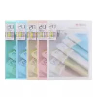 晨光资料册20页透明彩色AWT90936 5个
