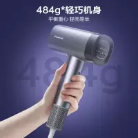 松下(Panasonic)高速吹风机家用大功率吹头发电吹风大风力速干护发 纳诺怡护发吹筒EH-NW90-V
