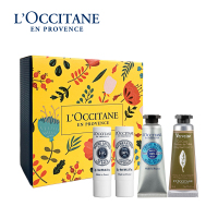 欧舒丹(L'OCCITANE)护手霜润唇膏4件套