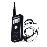 sinorise SR-619迷你耳挂式对讲机黑色