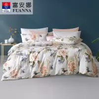 富安娜(FUANNA) 纯棉四件套-锦绣流莲203*229cm