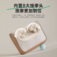 小熊(Bear)颈椎按摩器 腰部按摩仪按摩枕头颈部肩颈按摩靠垫 生日节日礼物送长辈AMQ-F24B5