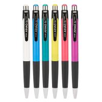 deli 按动圆珠笔0.7mm自动圆珠笔原珠笔蓝色子弹头办公蓝色圆珠笔[24支装]