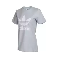 阿迪达斯阿迪达斯(Adidas) 三叶草女短袖T恤LOGO款上衣休闲运动服