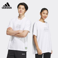 adidas阿迪达斯NEO半袖男夏季新款宽松休闲耐磨舒适运动短袖T恤