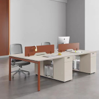 繁石榴G1100款1200*600*750型号办公室员工位职员工位桌简约办公室桌椅组合