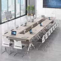 繁石榴H1004款1200*400*750型号办公室组合会议桌会议桌长桌简约现代条形洽谈培训桌