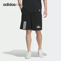 ADIDAS/阿迪达斯皮克斯三眼仔联名男女运动短裤