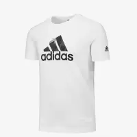 阿迪达斯阿迪达斯(Adidas)男装运动服针织圆领短袖T恤