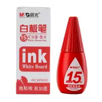 晨光可加墨白板笔墨水15ml红AICW9602 20支装
