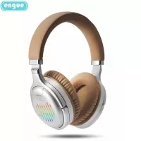 engue恩谷 头戴式多彩蓝牙耳机EG-AP10 咖色