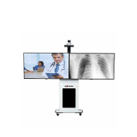 网动 WD-YL-HC3 一体化双屏落地电视推车 其他视频会议系统设备