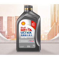 壳牌(Shell)超凡喜力天然气全合成机油 2代灰壳 5W-40 API SP级 1L装