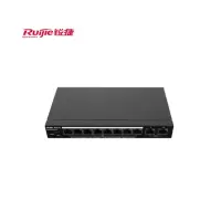 锐捷 RG-ES210GC-LP POE 10口千兆Poe交换机智能网管型 功率70W 企业级办公监控工程交换器 含电线