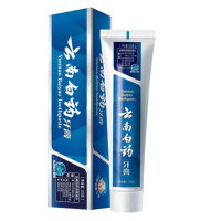 云南白药牙膏 清新口气健齿护龈防蛀去牙垢 高地留兰175g