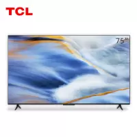 TCL 75G60E 75英寸 液晶电视 2+16GB 全面屏网络液晶电视黑色