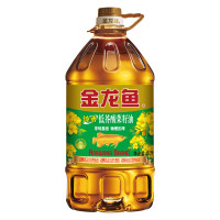 金龙鱼 食用油 低芥酸纯香菜籽油5L