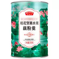 亨博士桂花坚果水果藕粉羹500g*1罐[买2发3 买3发5]