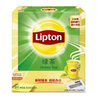 立顿绿茶100包盒装
